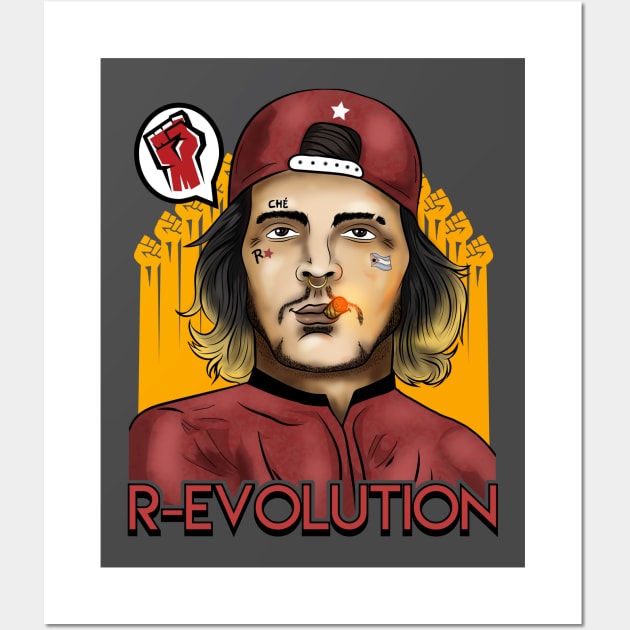 che guevara R-evolution Wall Art by the house of parodies